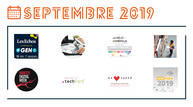 Evénements IT - Septembre 2019