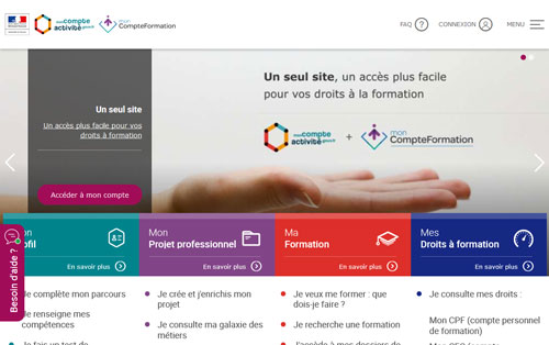 Accueil du site CPA