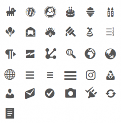 Dashicons WordPress 5.2