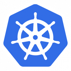 logo de l'orchestrateur de conteneurs kubernetes
