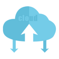 Icône Cloud Computing