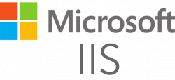 logo du serveur web microsoft internet information services
