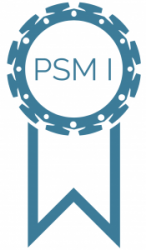 logo de la certification psm 1