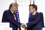 Donald Trump et Emmanuel Macron au G7 2019