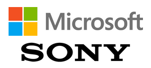 Logos de Microsoft et Sony