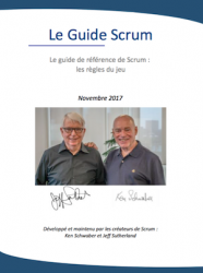 couverture du scrum guide montrant schwaber et sutherland