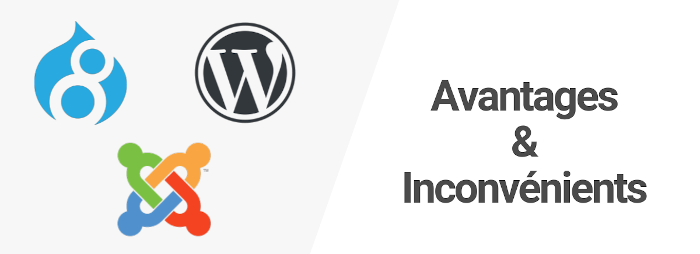 WordPress, Drupal, Joomla : Avantages et inconvénients